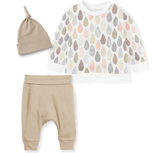 Load image into Gallery viewer, Sweater Set - Scattered Droplets/Stone
