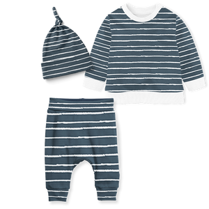 Sweater Set - Stripe Midnight