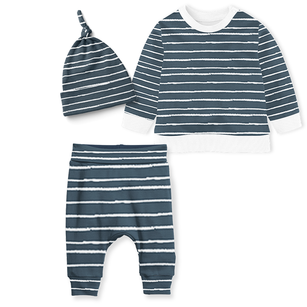 Sweater Set - Stripe Midnight