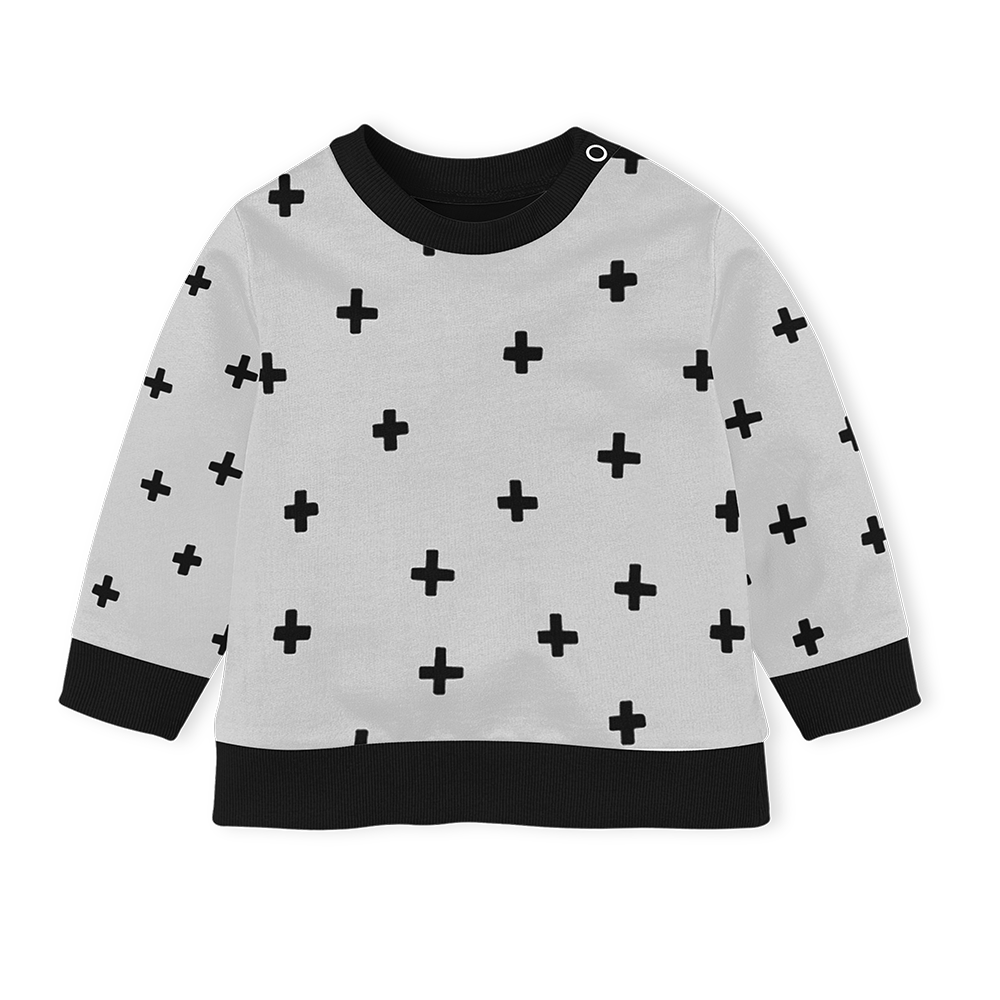 Sweater - Cross Rock n Roll Grey