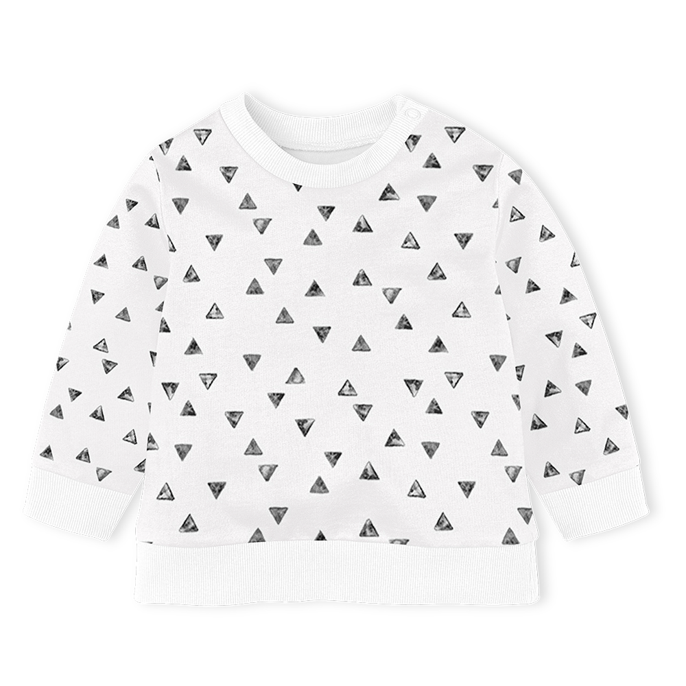 Sweater - Painted Triangles
