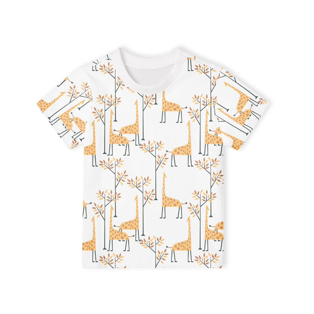 Short Sleeve T-Shirt - Giraffes