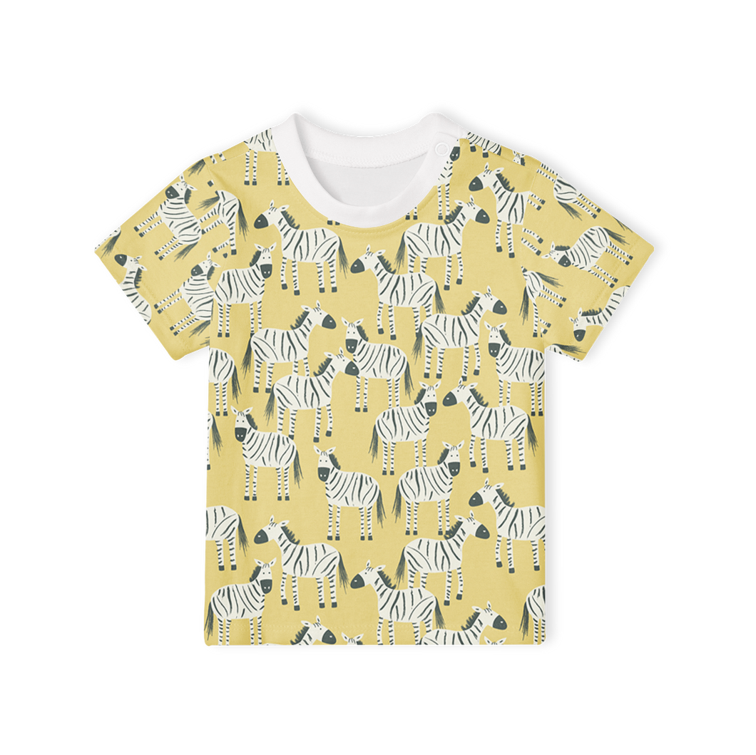 Short Sleeve T-Shirt - Zebras