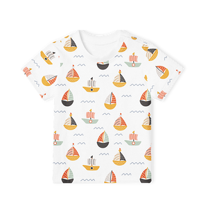 Short Sleeve T-Shirt - Sail Boats