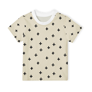 Short Sleeve T-Shirt - Cross Stone/Black