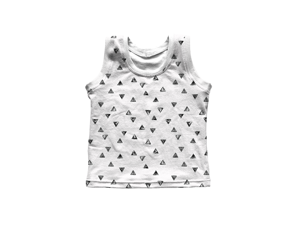 Tank Top - Painted Triangles