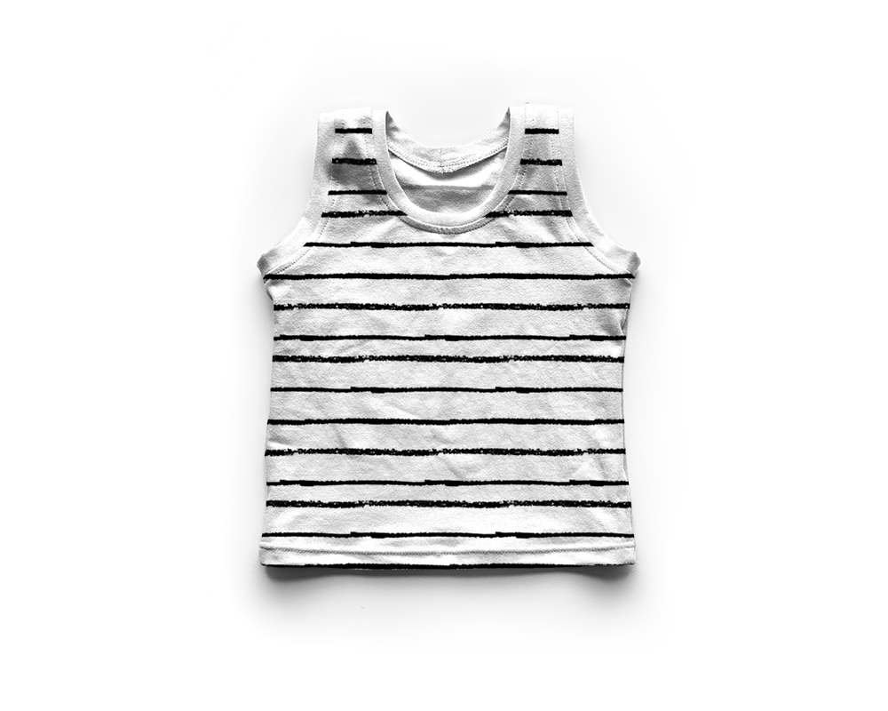 Tank Top - Stripe White